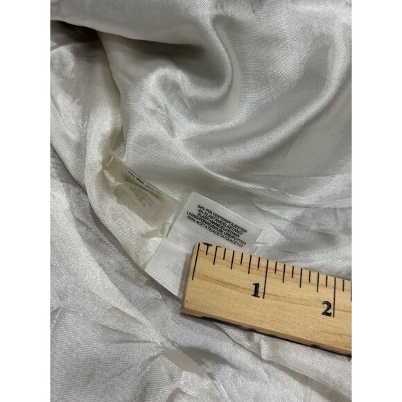 NEW Kasper Womens Size 4 Black White Elegant Party Chic Blazer Jacket 3/4 Sleeve - Picture 9 of 11